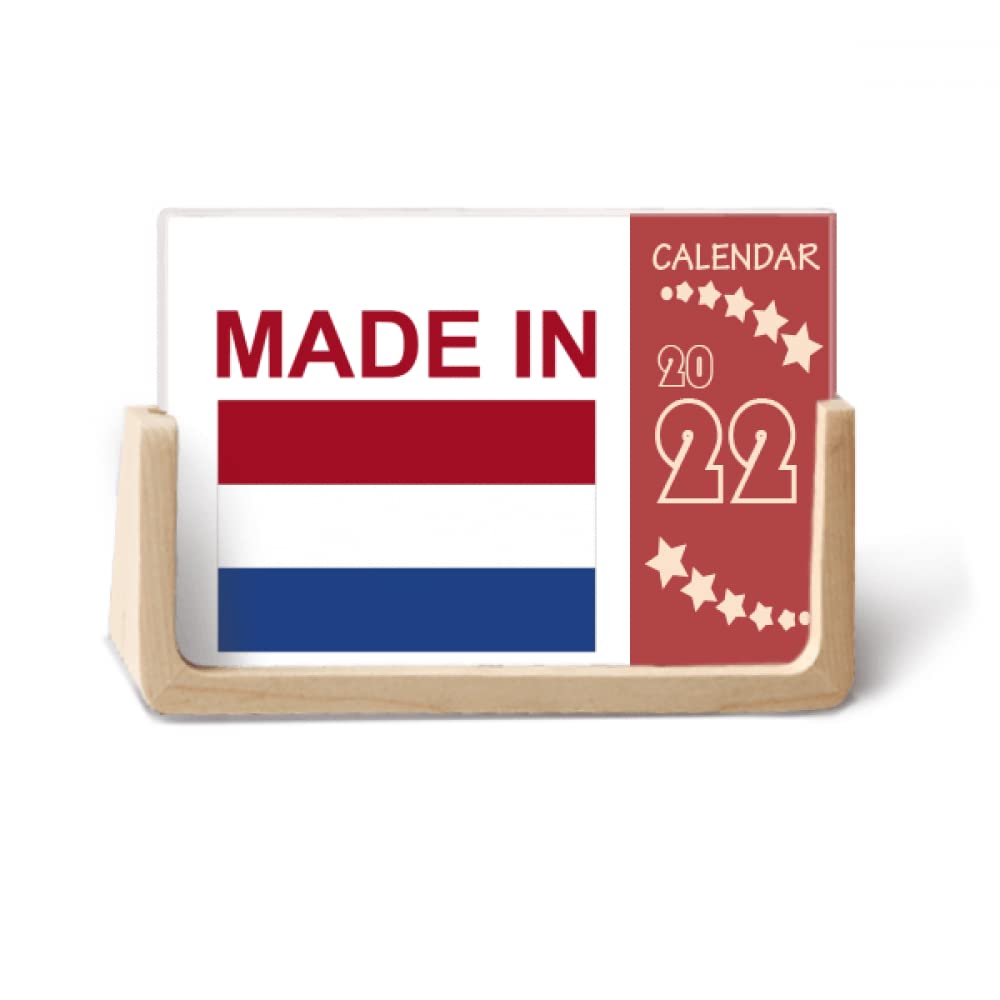 Calendrier de bureau Pays-Bas 2022 DIYlab - Le cadeau idéal pour les amoureux de voyages