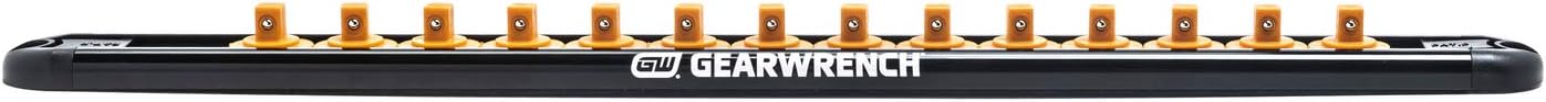 Get Special Price GEARWRENCH 1/4 Drive Magnetic Socket Rail Includes 14 Clips - 83126