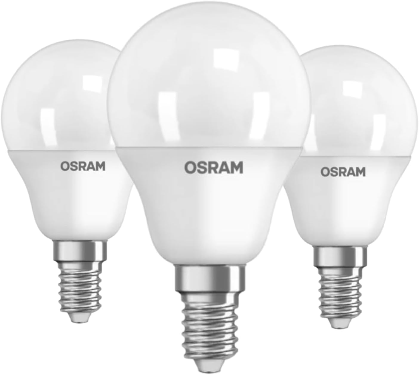 LED Value Classic P 4.9W E14 Bulb | Daylight 6500K | Energy Saving, Instant Bright, Long Life LED Lamp for Home, Office, Bedroom, Kitchen, Living Room, School & Outdoor Use | Pack of 3