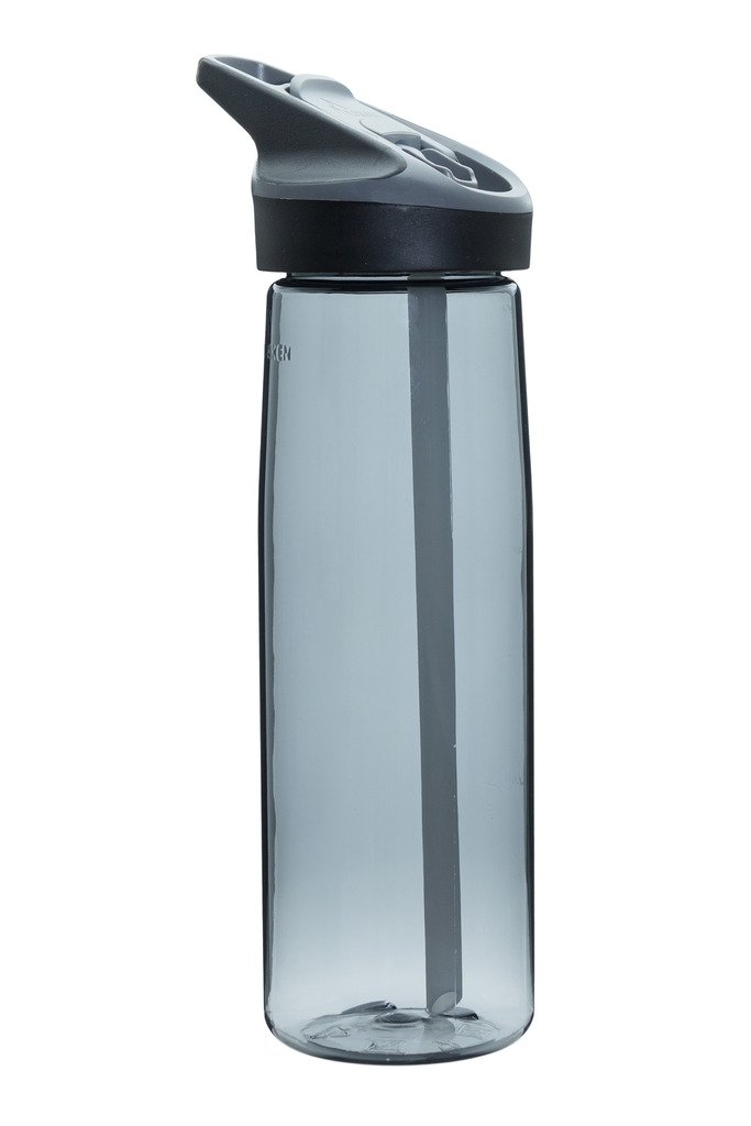 Laken Tritan Sport BPA Free Wide Mouth Water Bottle w/Flip Straw Cap 25oz 750ml Granite