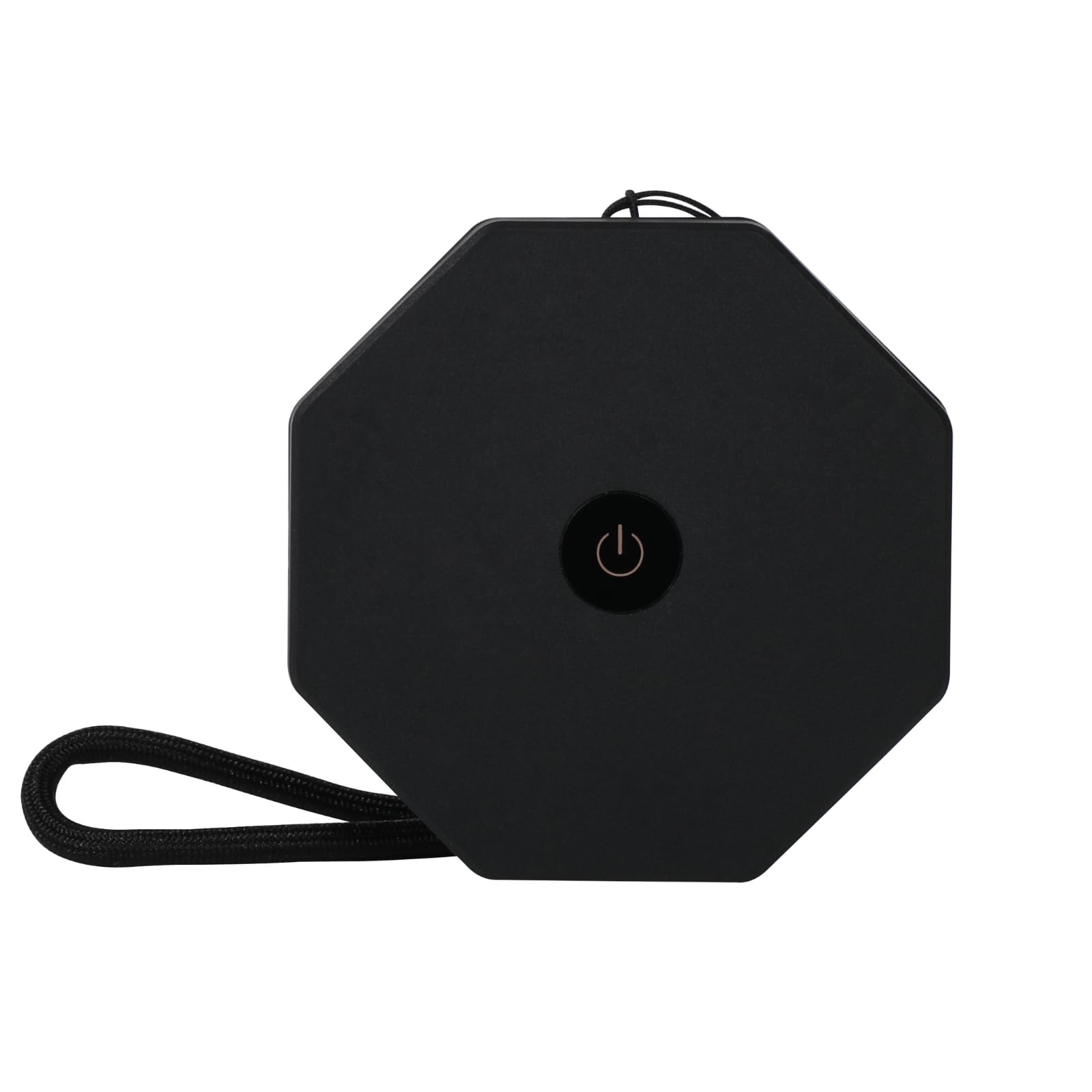 Mini Hexagon Twist Lamp – Slate Black Finish – Modern Sculptural LED Desk & Bedside Lamp, Adjustable Warm White Light, Minimalist Ambient Lighting for Home, Office & Bedroom