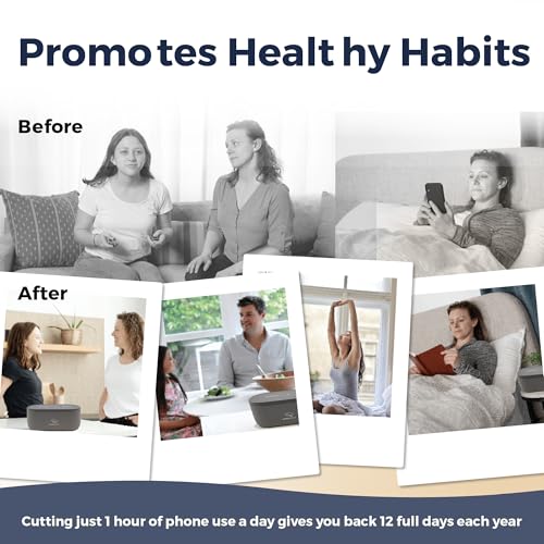 Mindsight Timed Lock Box | Unplug from Phones, Video Games, Social Media, Snacks & Cravings | 3 Modes based on Willpower | Easy to Use | Out of Sight ~ Out of Mind | Boost Your Mental Wellness - Image 6