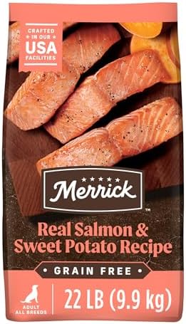 Merrick Premium Grain Free Dry Adult Dog Food, 22 lb Bag