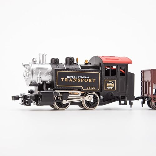 Miniatura 8 de Modelo del tren de locomotora de la escala 187 HO, modelo ferroviario de vapor accionado aleación británica 0-4-0, sistema de tren eléctrico de la