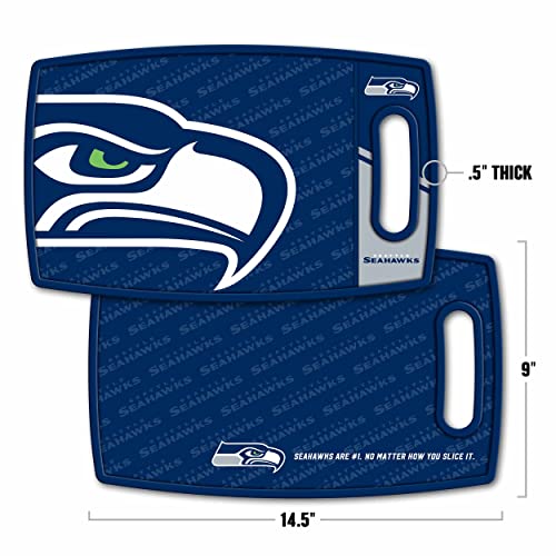 Image of YouTheFan NFL Seattle Seahawks Logo Series Cutting Board