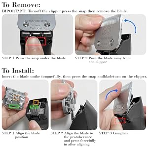 30# Clipper Blades Pet Grooming Clipper Replacement Blades Detachable Blade Compatible with andis/wahl/Oster Dog Clippers 30# Clipper Blades Pet Grooming Clipper Replacement Blades Detachable Blade Compatible with andis/wahl/Oster Dog Clippers