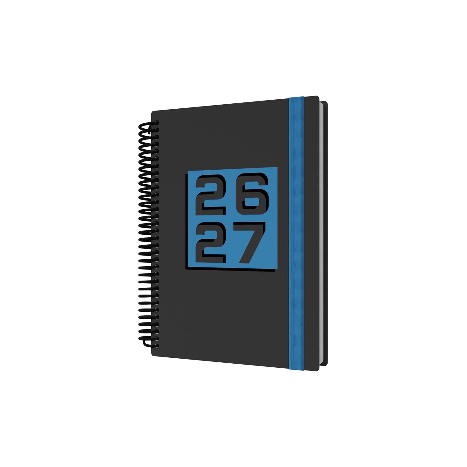 2026-2027 Mid/Academic Year Planner - 13 Month A5 Day-to-Page - Hard Cover - Collins Debden Delta Range Blue (FP51M.60-2627)