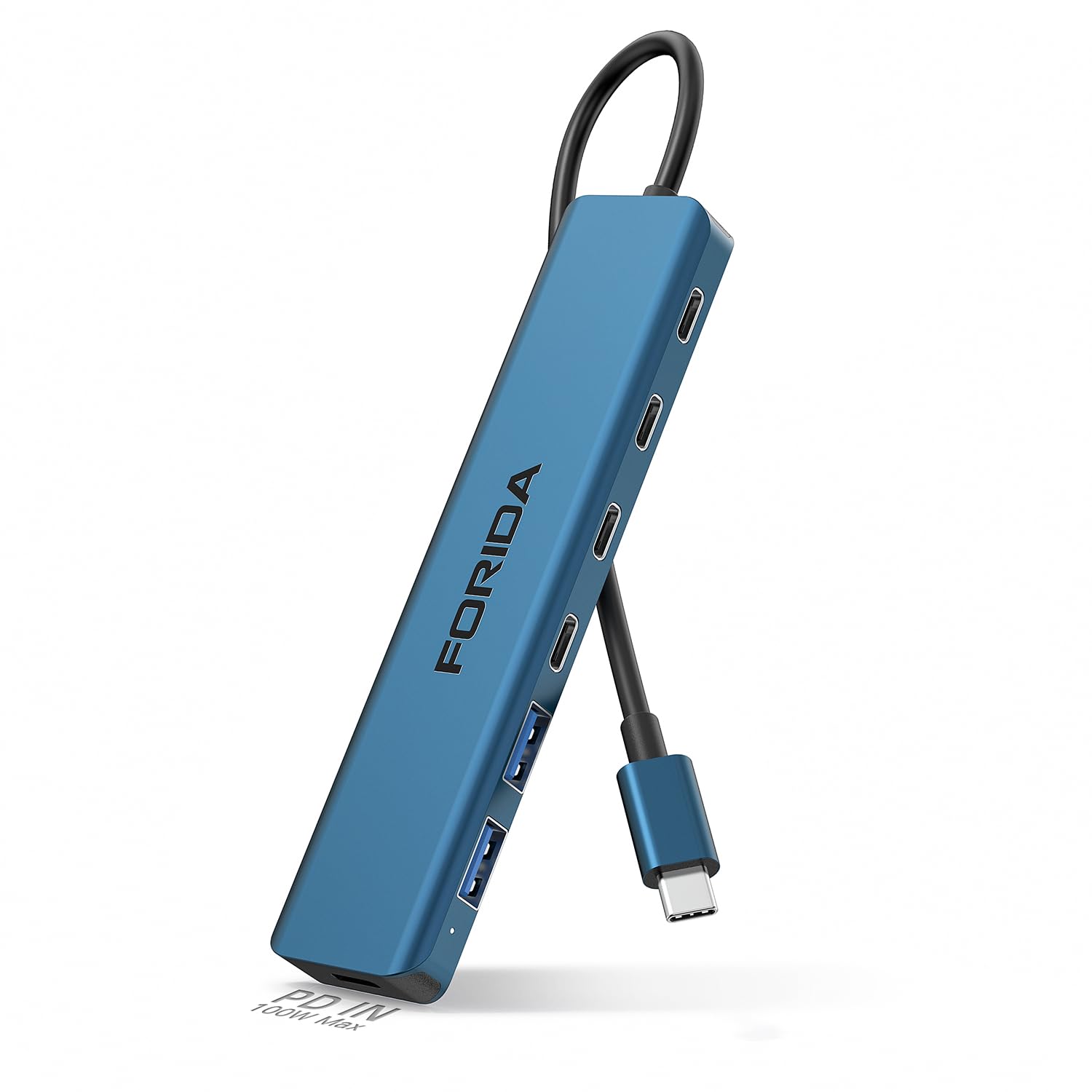 Hub USB C de 7 puertos de 10 Gbps para expandir tu laptop sin perder velocidad de transferencia 8