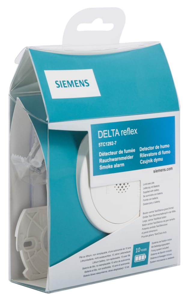 SIEMENS - Détecteur De Fumée 5TC1292-7 NF Autonomie - Garantie 10 Ans