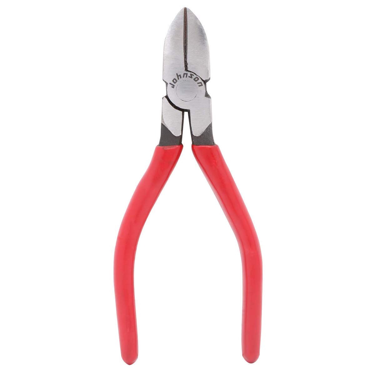 Suzec Johnson Series Multipurpose Hand Tool Miniature Pliers Side Cutter with Insulated Grip (Red)