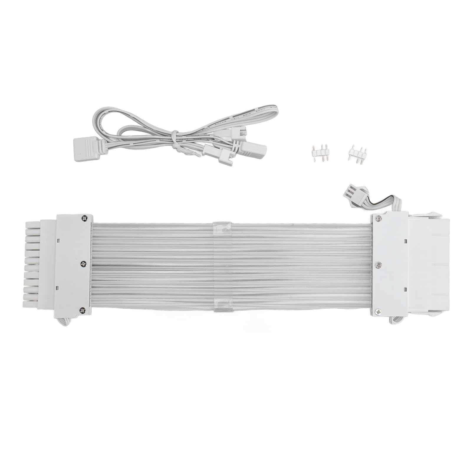 Socobeta Cavo di Prolunga ARGB Cavo di Alimentazione Flessibile e Durevole 24P per Progetti Fai da Te 245 Mm Colorato