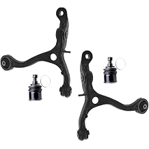 Front Lower Control Arm and Ball Joint Assembly for Acura TSX 20092014 and Honda Accord 20082012 Alloy Steel Construction with Greasable Ball Joints