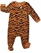 Fleece Footed Sleeper Tiger Design 12-18 Months