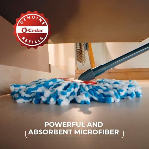 image for O-Cedar EasyWring RinseClean Microfiber Spin Mop & Bucket Floor Cleani