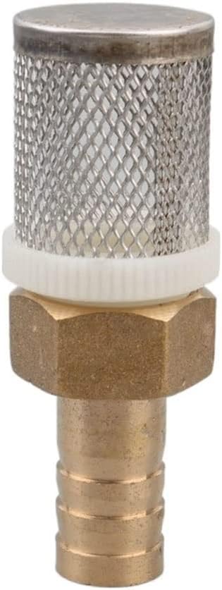 Pipeline Filter,water pipe filter, 1pcs 6~19mm Hose Filter Car Wash Garden Irrigation, Brass Strainer Sprayer Pump Filtering Net Stainless Steel Mesh(16mm)