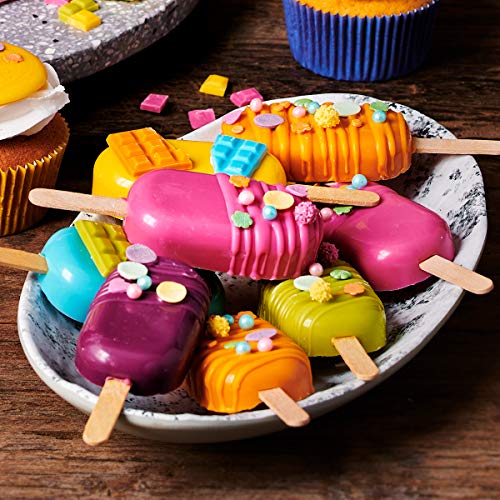 FunCakes Deco Melts Giallo - Immergi, Gocciola, Condisci E Decora! Sciogliere Nel Microonde E Versare In Ogni Forma. - 250 g