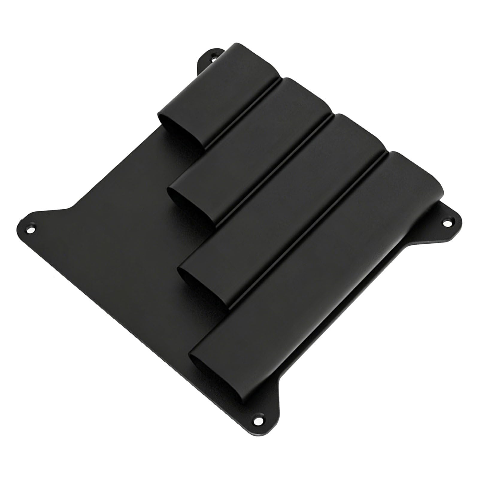 yanzunlrn Multi Purpose Wall Shelf with Binding Straps for Neat Wire Arrangement Wall Mount Tool Rack