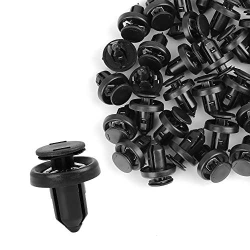 A ABSOPRO Frontstoßstange Push Type Clips 91505-S9A-003 Nietverschluss für Honda Civic 1980-2017 Schwarz Kunststoff 40 Stück A ABSOPRO Frontstoßstange Push Type Clips 91505-S9A-003 Nietverschluss für Honda Civic 1980-2017 Schwarz Kunststoff 40 Stück