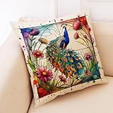 Entretien : Lavable en machine à l'eau froide, cycle délicat. Ne pas utiliser d'eau de Javel. Ne pas sécher en machine. Ces housses de coussin délicates et élégantes embelliront votre intérieur et créeront une ambiance chaleureuse et conviviale.