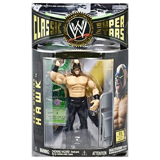 Jakks Pacific, WWE Classic Superstars Series 9 Legion of Doom Road Warrior Hawk Action Figure