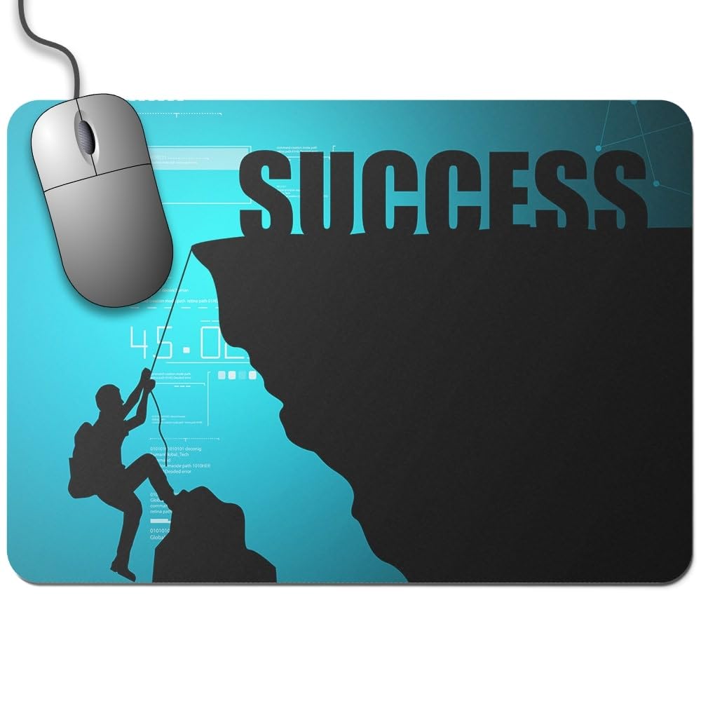 escope Michigan Climbers Gaming Mouse Pad, Designer Printed - Success | Non-Slip Soft Mouse Pad - Laptop, Waterproof Cushion Wrist Support & Pain Relief | Home & Office (7x9 Inches) (B0D8JLMYHK) Amazon Price History, Amazon Price Tracker