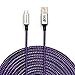 Produktbild KotrolFreek Micro-USB Gaming-Kabel (3.6m) Das strapazierfähige Premium Gaming-Kabel, mit rund-geflochtener Nylon ummantelt, ist kompatibel mit Playstation Controllern, Xbox Controllern, PC, Android