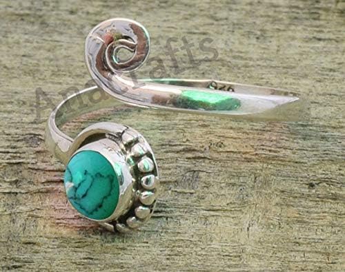 Gemstone Stone Toe Ring 925 Sterling Silver Feet Body Jewellery Handame Toe Ring Gemstone Adjustable Toering For Girls Women Gift Jewellery - Image 6