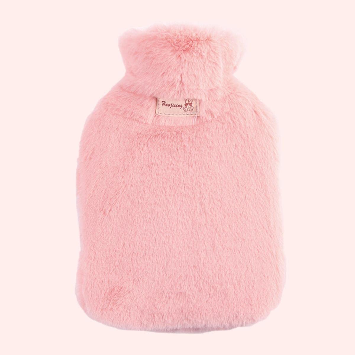1000Ml / 2000Ml Bolsa de Agua Caliente de llenado de Agua Botellas de Invierno de Felpa Espesada PVC de Alta Densidad Cubierta de Calentamiento de Manos Envoltura Artículo para el hogar-1000ml