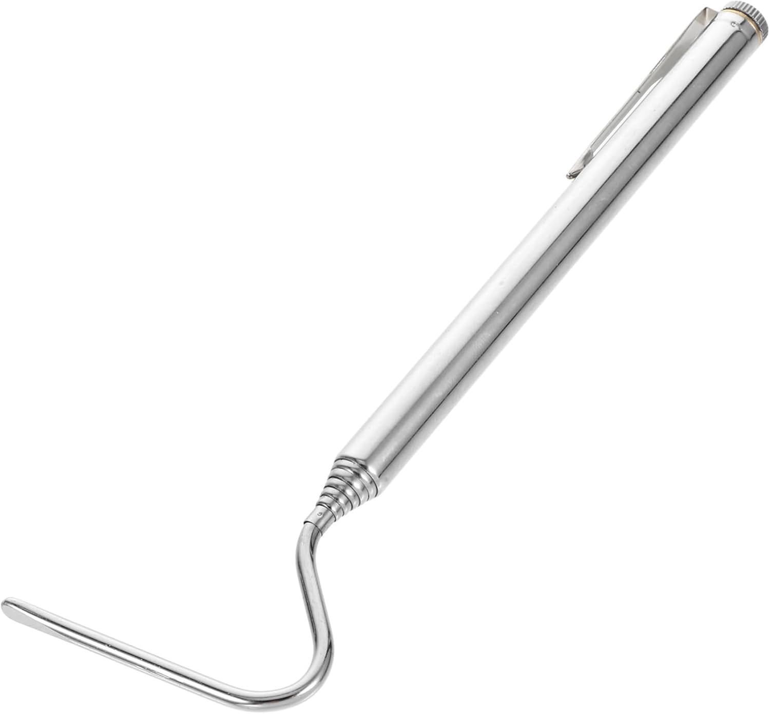 Stainless Steel Retractable Snake Hook Snake Catching Tool Reptile Grabber Collapsible Grabber