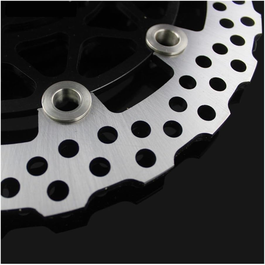 ＫＨ２５０　ディスク　ローター　トレンチカット２枚　黒/ ダブル 対応KH400 KH ローター トレンチ 黒1枚 /ブレーキ ディスクローター