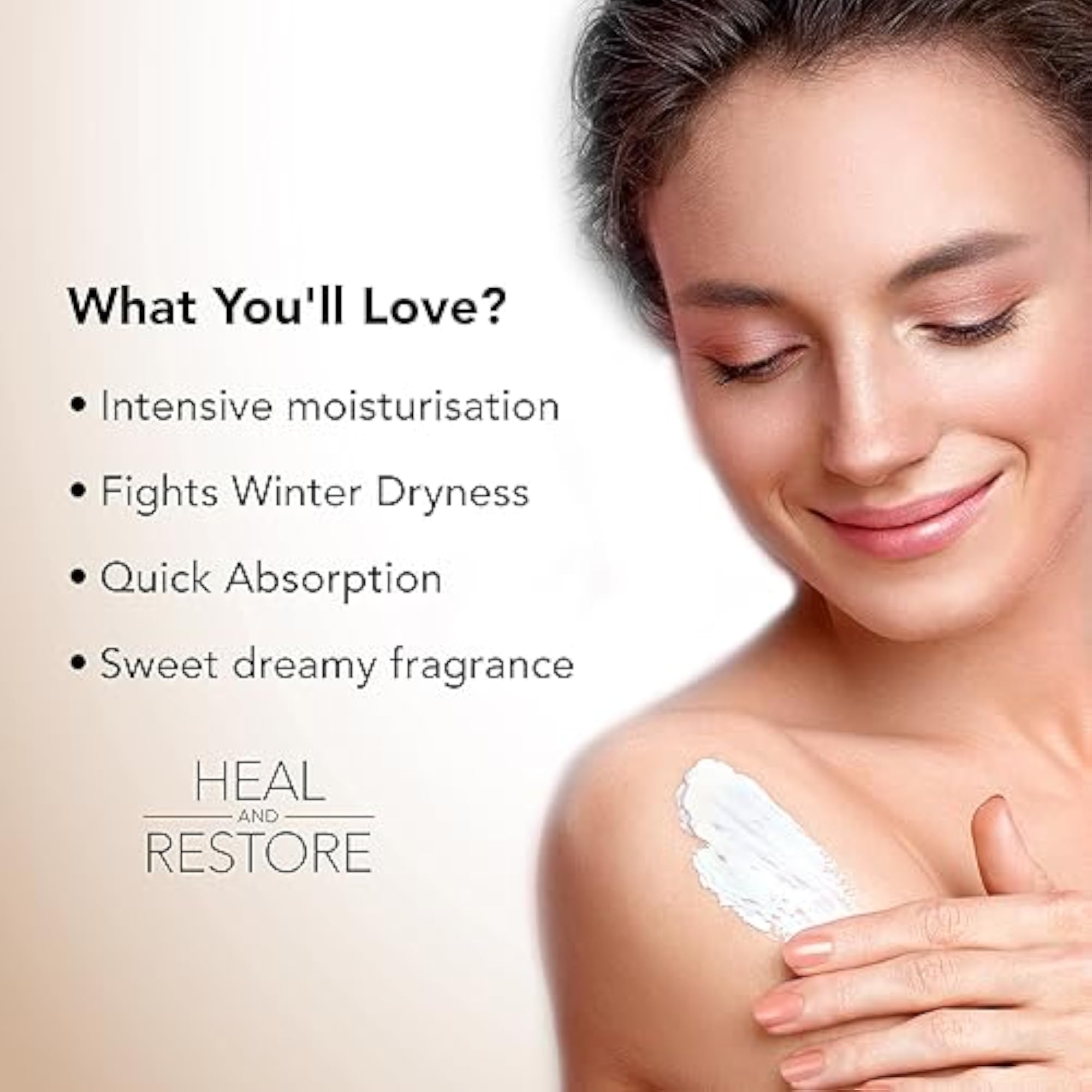 Cocoa Repair Body Lotion for Women & Men, Natural Formula