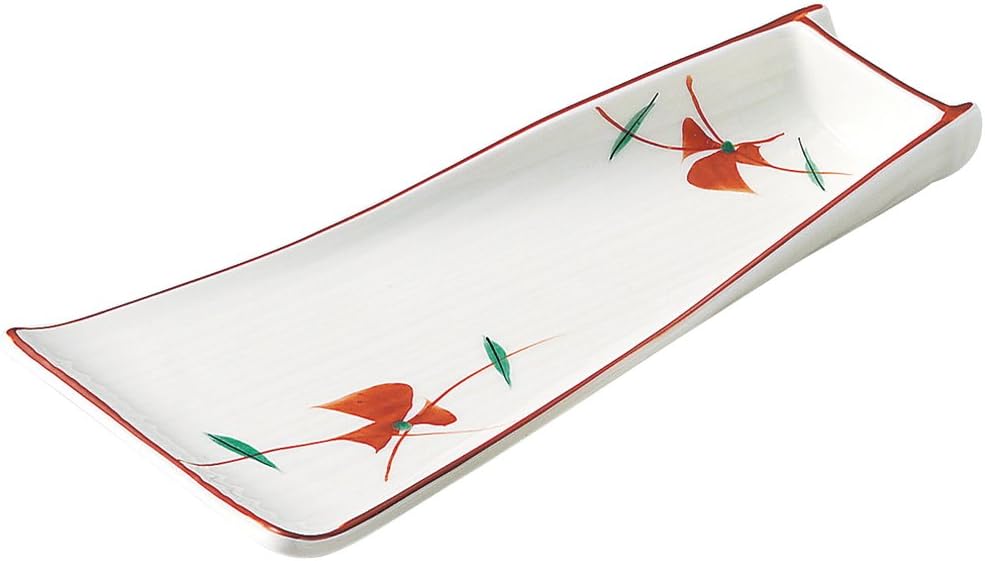 Yamashita Kogei 14237000 Red Picture Bamboo Mold, 8.9 x 4.5 x 2.6 inches (22.5 x 11.3 x 6.5 cm)