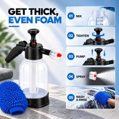 Prime Global 2L Foam Sprayer with Glove - Image 7
