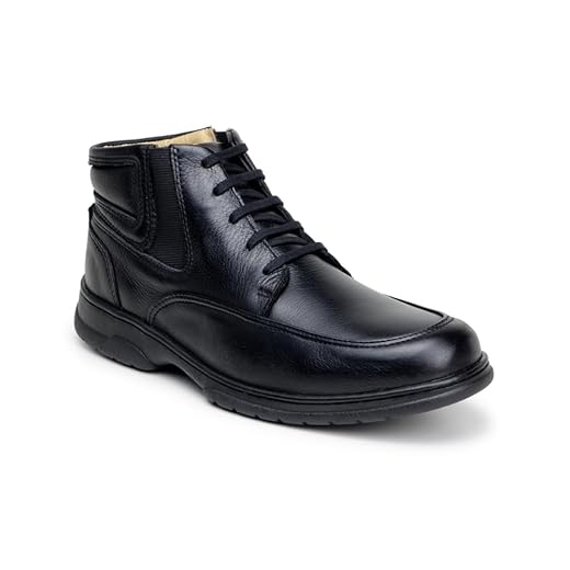 Bota Coturno Masculina Capiau Couro Legítimo Anatomic Comfort Gel | Sola Flexível Costurada, Ideal para Trabalho e Dia a Dia