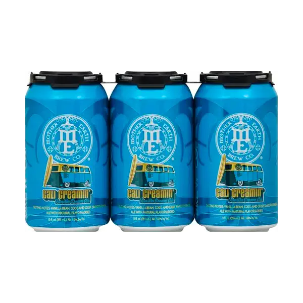 Mother Earth Cali Creamin Ale, 6pk, 12 Oz Cans, 5% ABV 2
