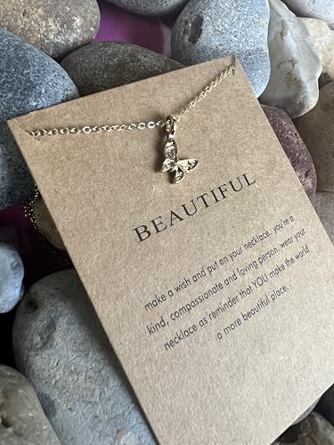 Beautiful Necklace, Buttefly Chains, You Are Beautiful Necklace, Beauty Necklace, Butterfly Gifts, Love Chains - Image 5