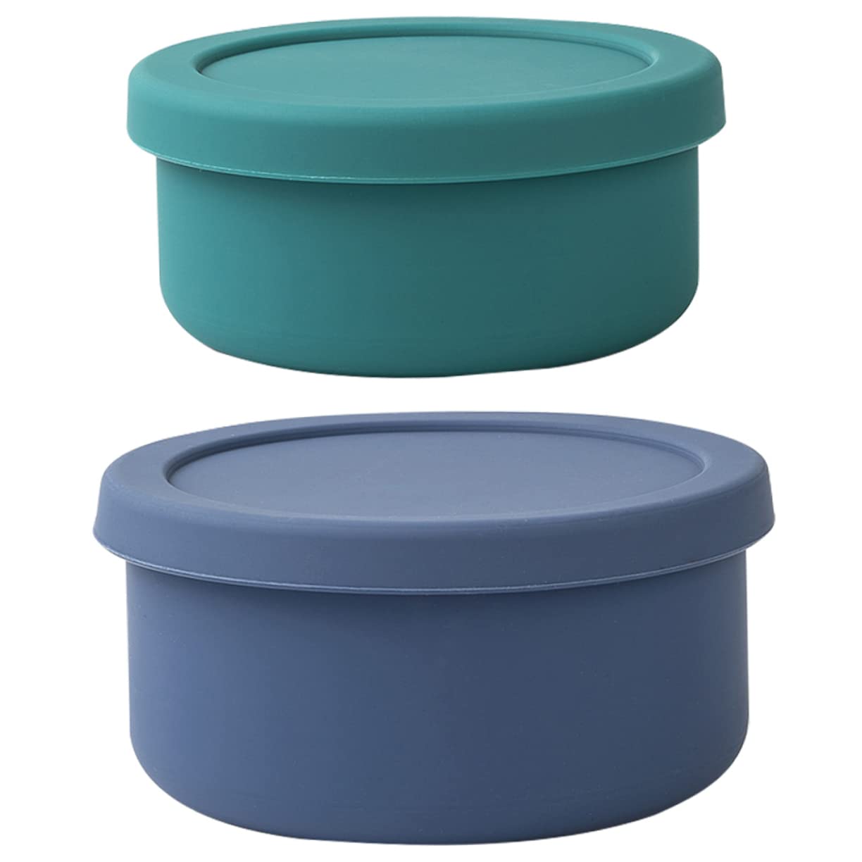 2pcs boxes Meal Picnic Multi-function Outdoor Lids Portable Bowl Keep Accessory Container Unbreakable with Organizer Bento Refrigerator Food Cereal Ml+