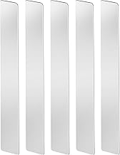 Lot de 5 bandes de tôle en acier inoxydable 304 - Bandes métalliques flexibles - Accessoire de soudage - Plaque métallique pour réparation DIY