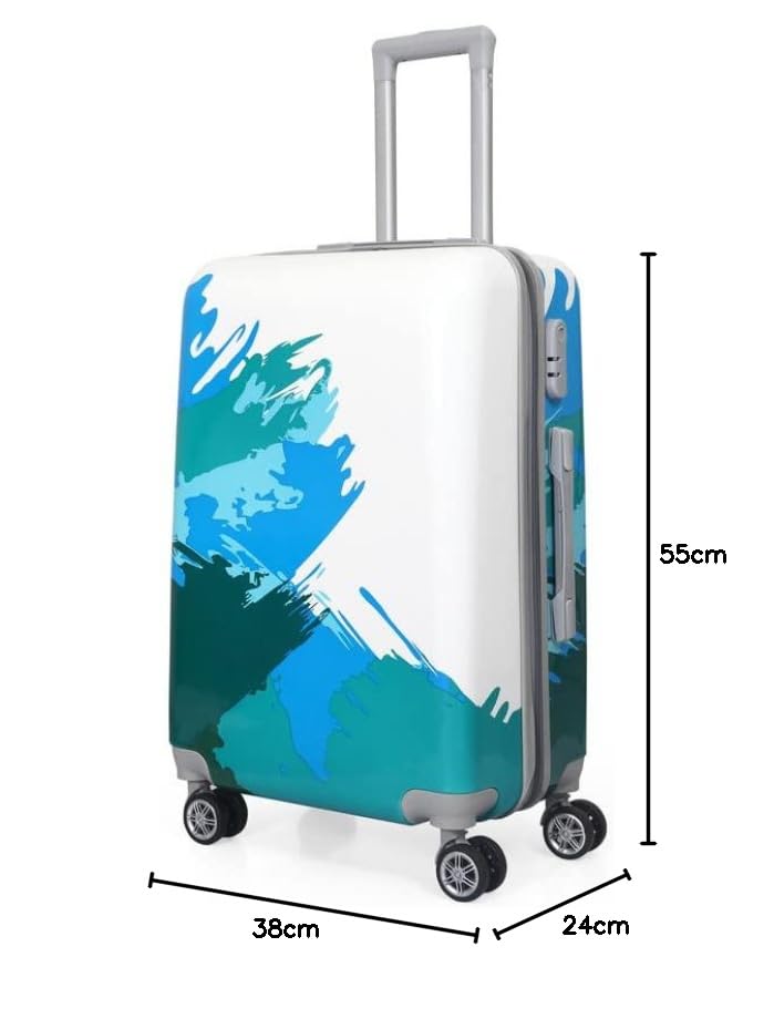 Image of Polo Class 2Pc Set Trolley Bag(20 /24 inch)-Blue