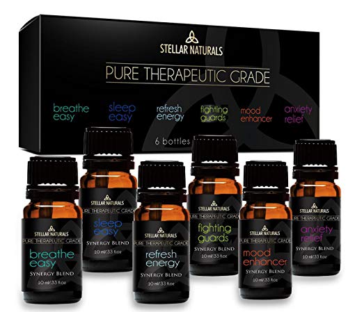 Top 6 Best Essential Oil Blends, Therapeutic Grade Aromatherapy Oils for Serenity