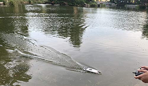 SOWOFA (Ready to run) 2.4G Large Remote Control Speed Boat Fast Big Large RC Watercraft Full Function Run On Lake Pool for Beginners Adult Boys (S5) - Thumbnail 3