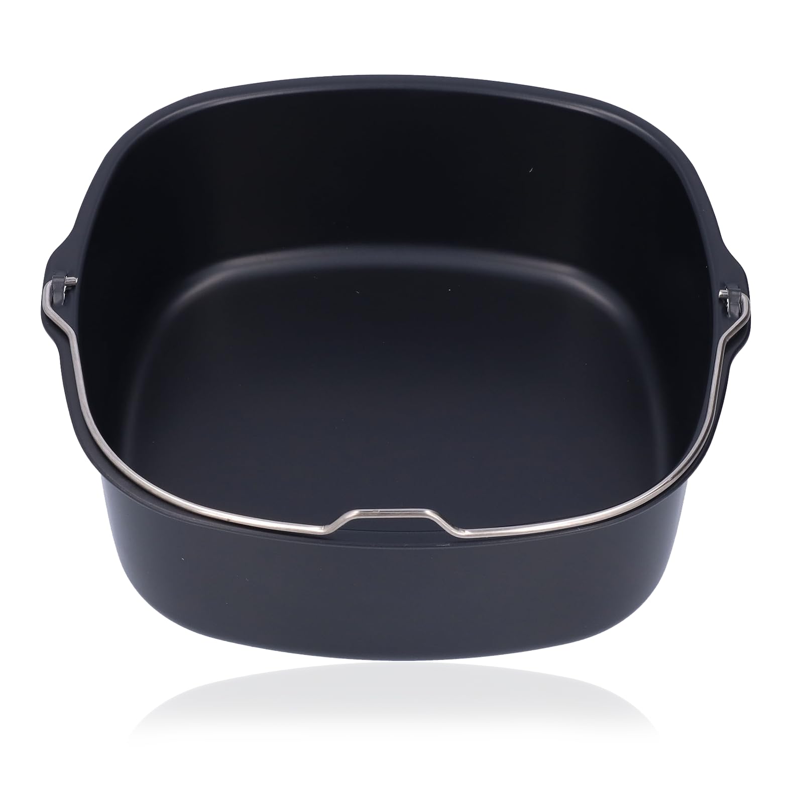 Air Fryer Accessory, Cake Pans, Ice Fryer | Cake Pan Accessories for Fryer HD9925, HD9860, HD9905 01 (22cm mouth; 2.2L)