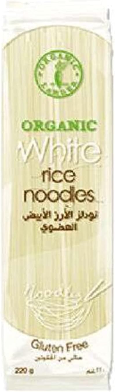 White Rice Noodles 220g, Gluten Free, Vegan
