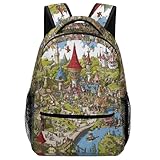 Espace de Rangement :Compartiment principal spacieuxDeux poches latérales pratiquesCapacité adaptée aux fournitures scolaires et effets personnels.