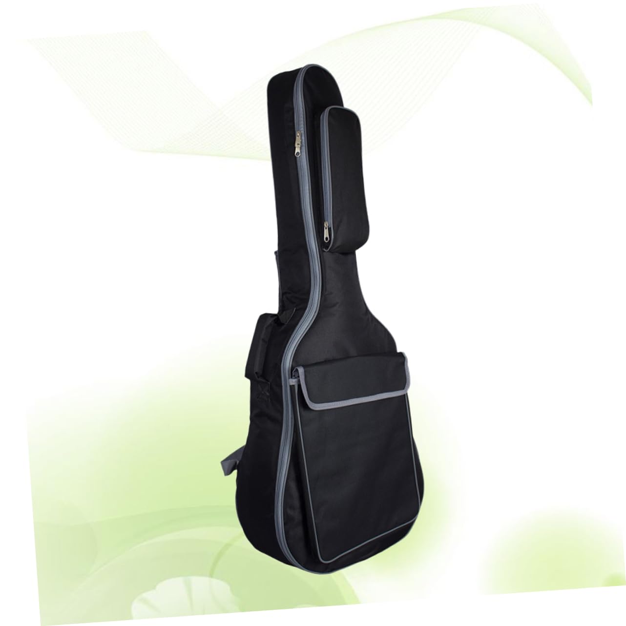 SHOWERORO Zaino Imbottito Per Chitarra Acustica e Elettrica Doppie Tracolle Borsa Protettiva Materiale Spesso e Design Ergonomico Per Viaggi e Trasporto Musicale