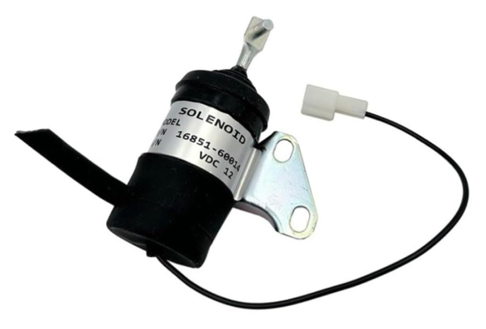 Válvula solenoide de corte de combustible for tractor Kubota de 12 V, repuesto for varios modelos de cortacésped.