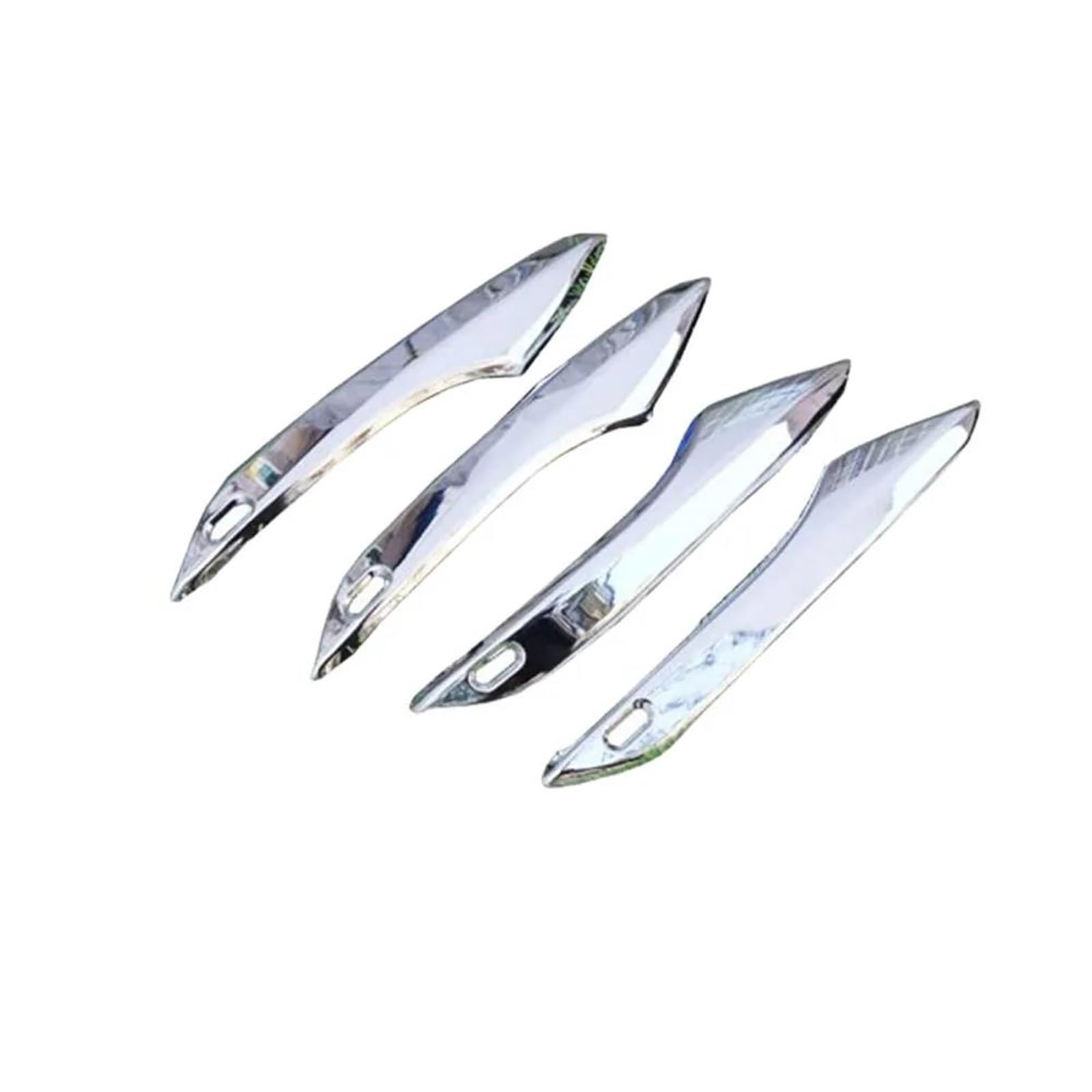 Hjkdsz One Color Car Door Protection For Lexus For Nx 200 200T 300H 2015-2021 Chrome Car Armrest Door Handle Cover Trim Accessories 4Pcs