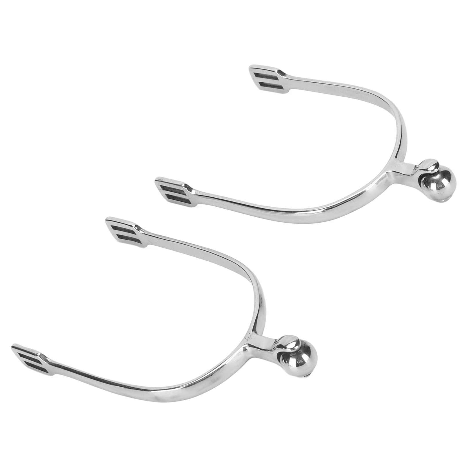 Naroote Speroni Equitazione, Speroni Equitazione Monta Inglese, 2PCs Acciaio Inossidabile Speroni Western Equitazione Accessori Cavallo Adatto per competizioni equestri