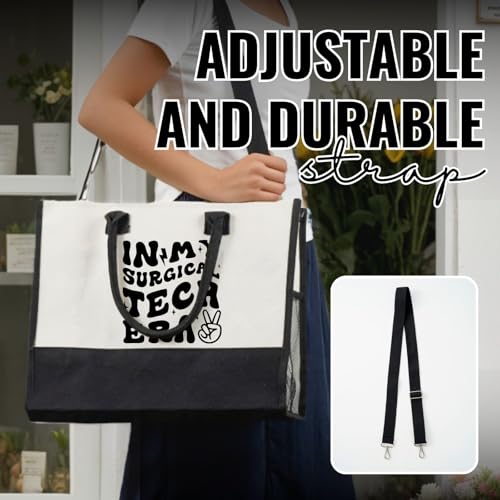 Bolsa Tote de Lona Gran Capacidad miniatura 6
