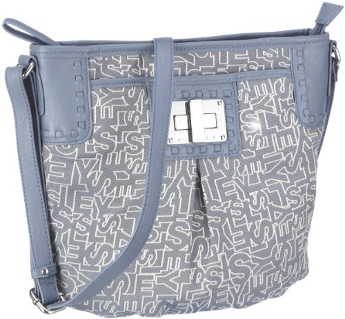 Sisley Malyn 46864, Sac à main femme - Bleu-TR-DL - taille unique